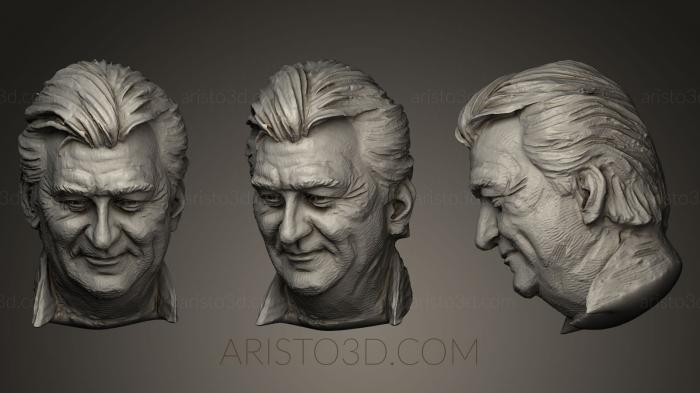 Busts and bas-reliefs of famous people (BUSTC_0069) 3D model for CNC machine